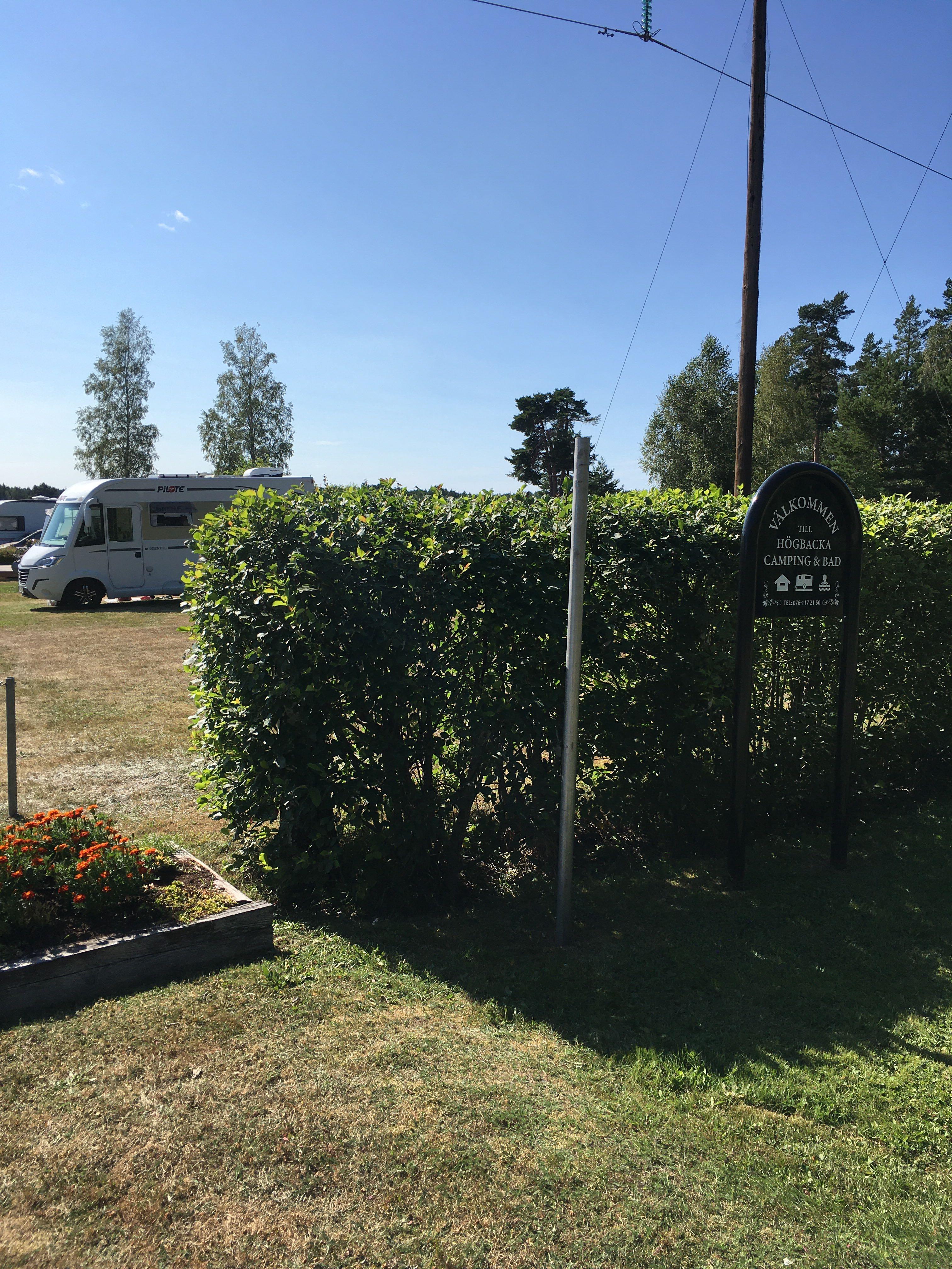 Högbacka camping, Högbacka, Sweden