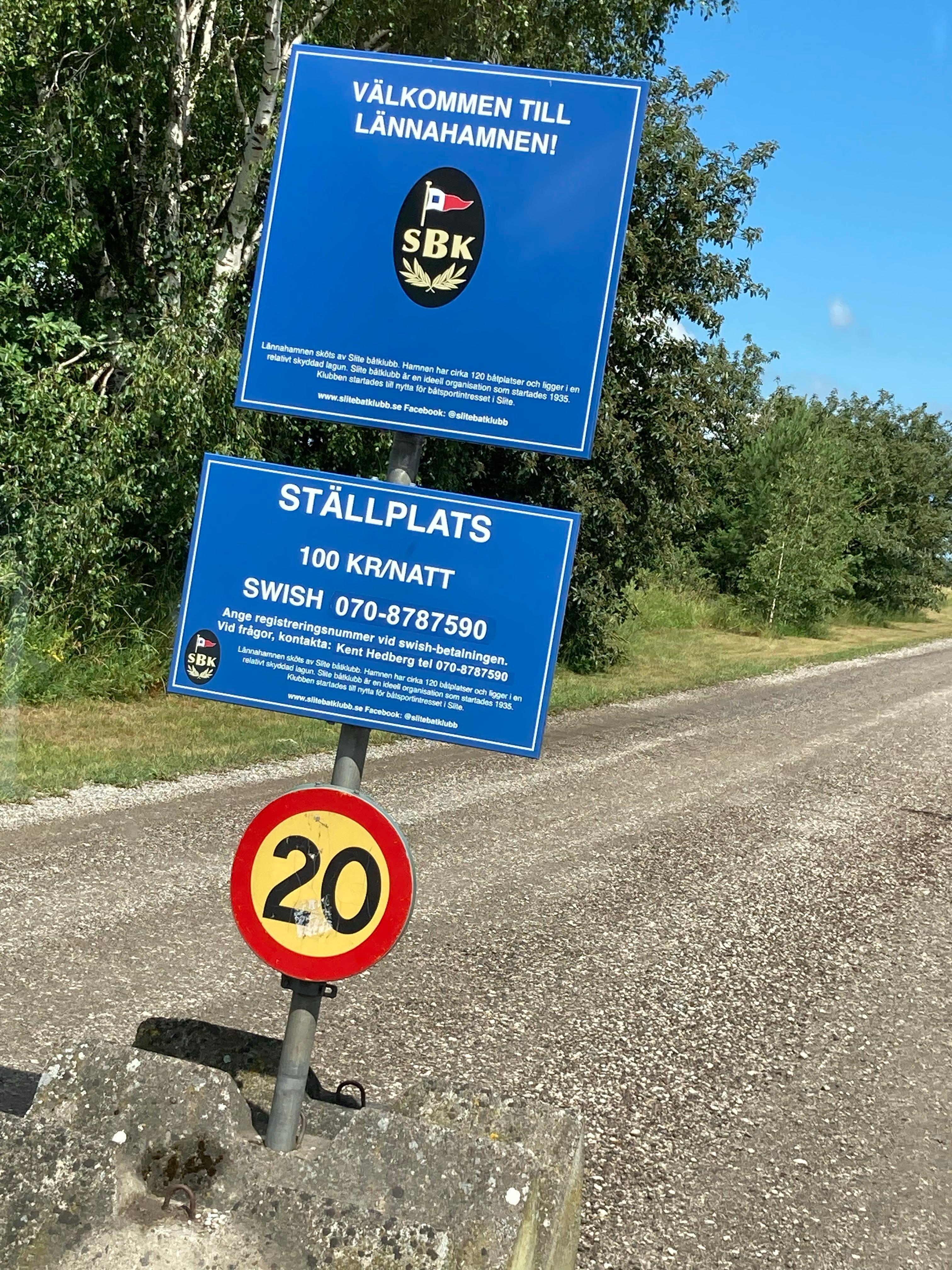 Slite båtklubb, Slite, Sweden