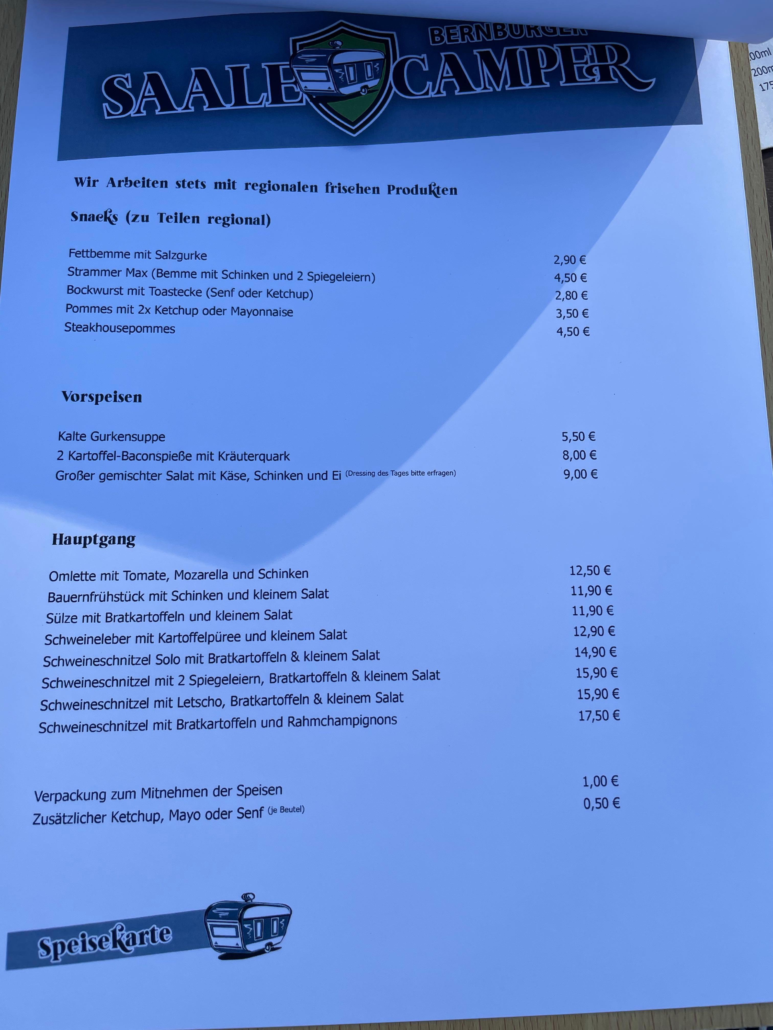 Bernburger Saale  Camping, Bernburg, Germany