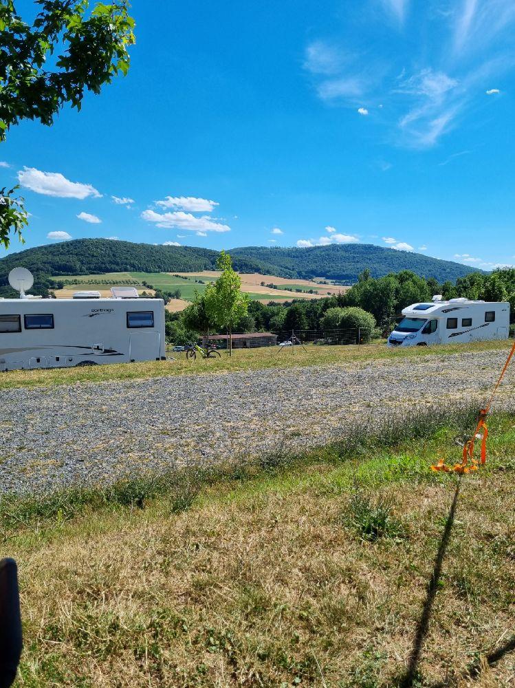 Wohnmobilstellplatz Forellenhof Reuß, Hammelburg, Germany