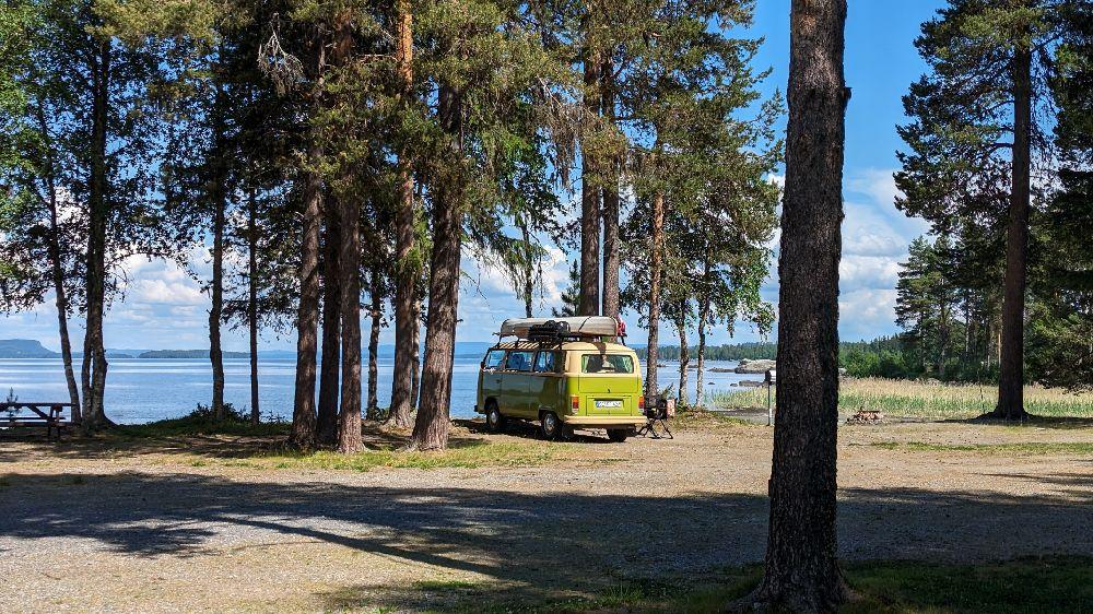 Flåsjöstrands camping, Strömsund, Sweden