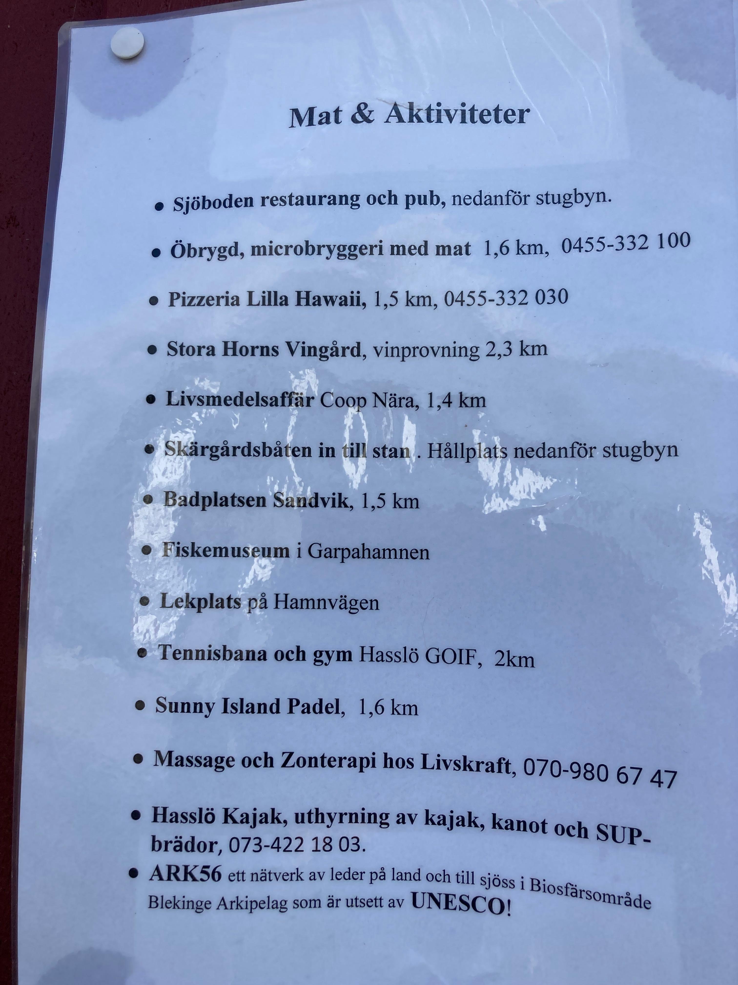 Hasslö Stugby Gästhamnen, Hasslö, Sweden