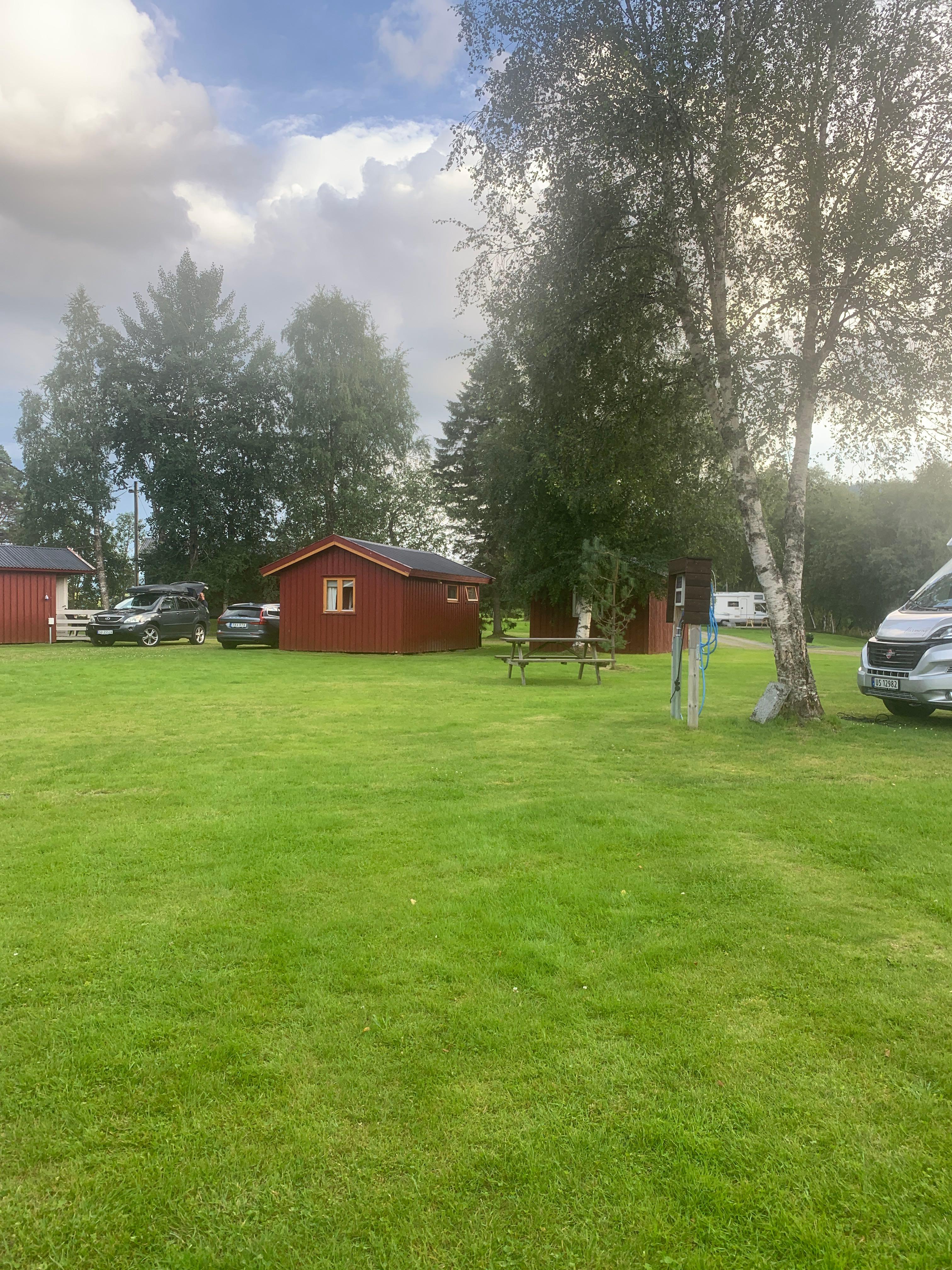 Holmset camping, Namdalseid, Norway