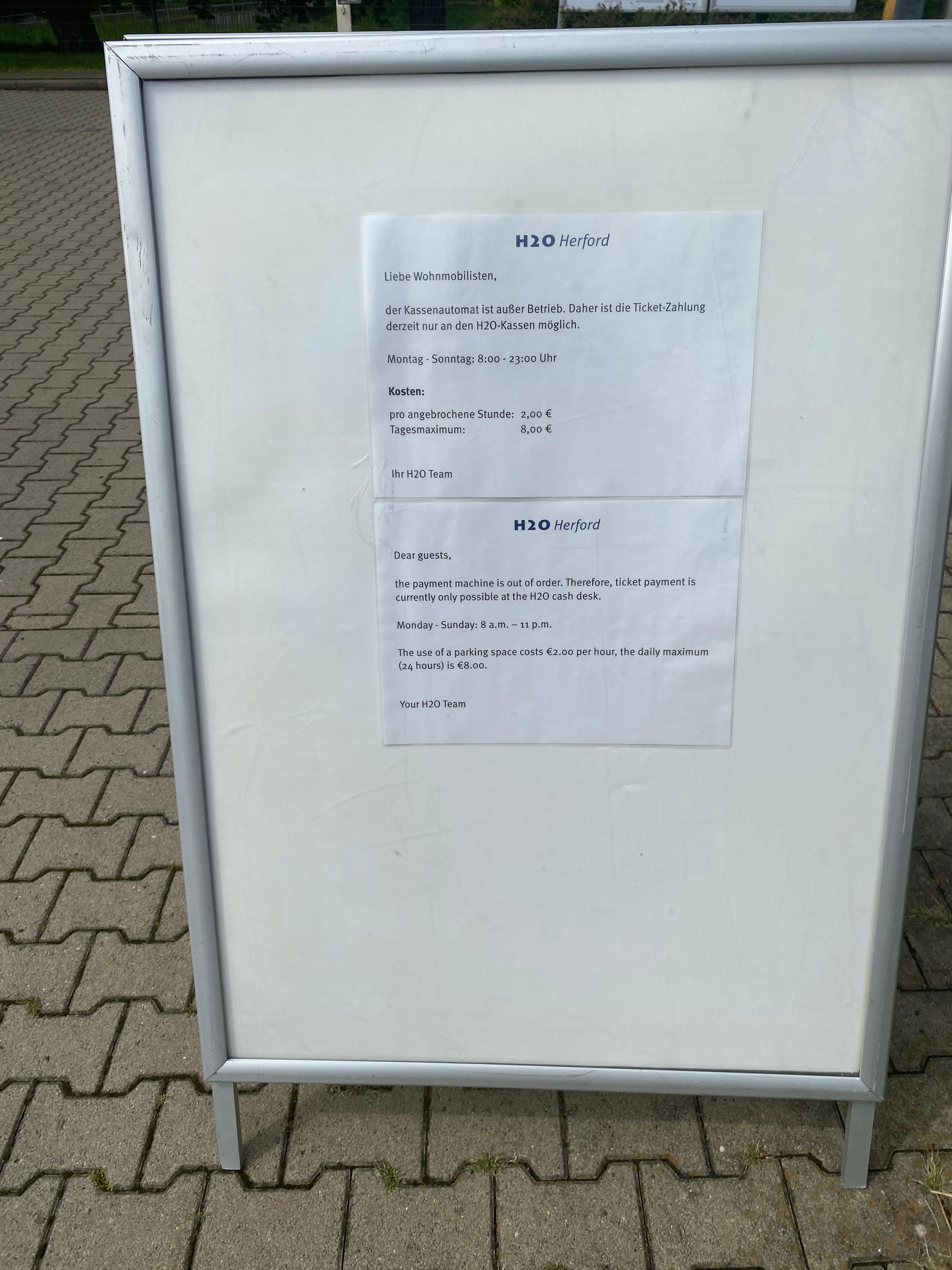 H2O, Herford, Germany