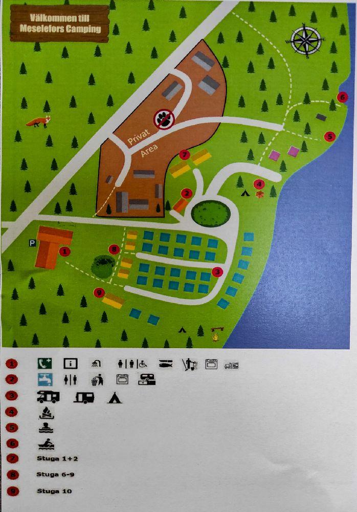 Meselefors Camping, Vilhelmina, Sweden