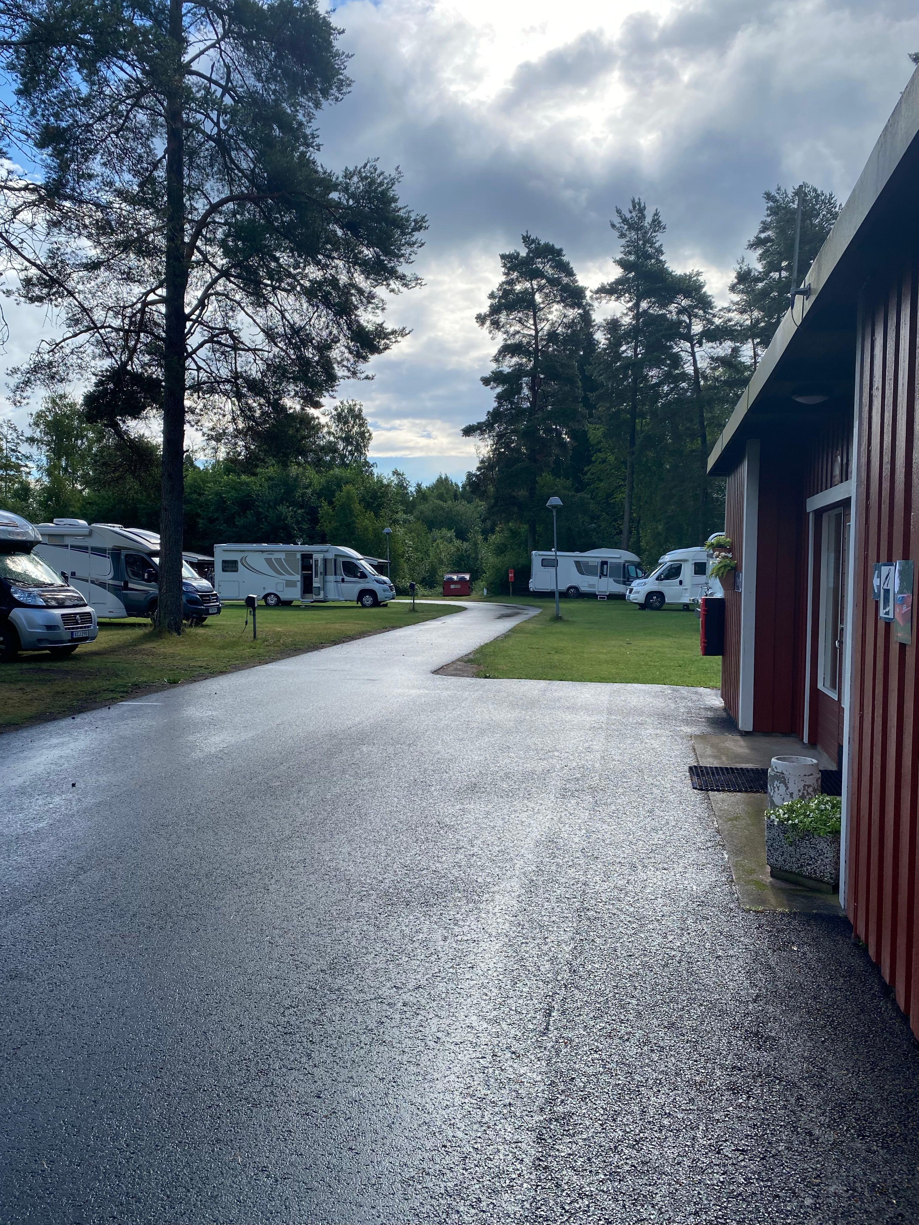 Hörsjöns camping, Smålandstenar, Sweden