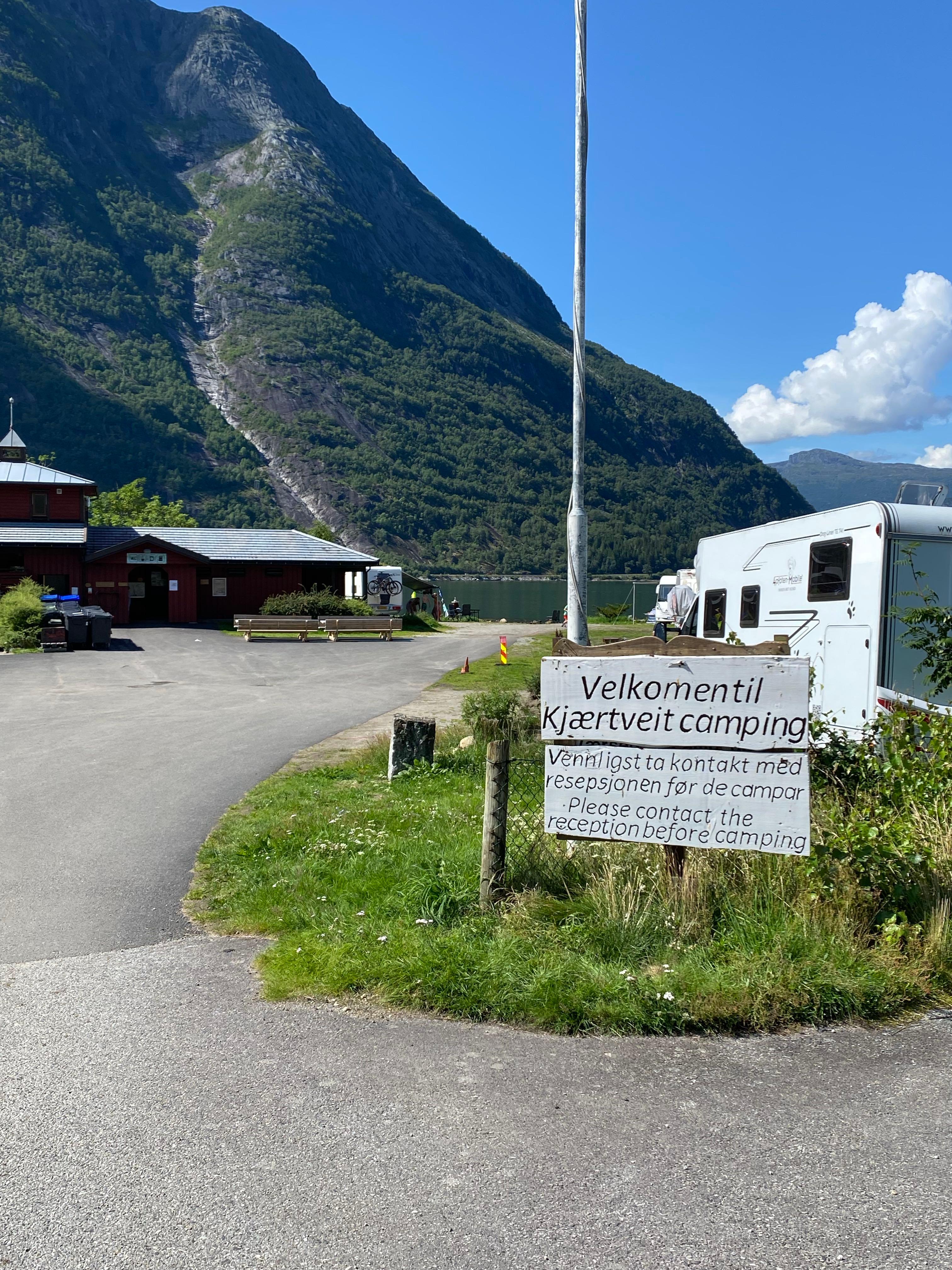 Kjærtveit Camping, Eidfjord, Norway