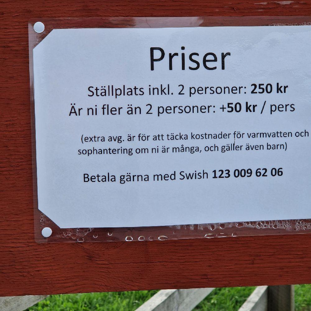 Kedumsvik ställplats, Lidköping, Sweden